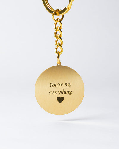 Nøglering med Medaljon