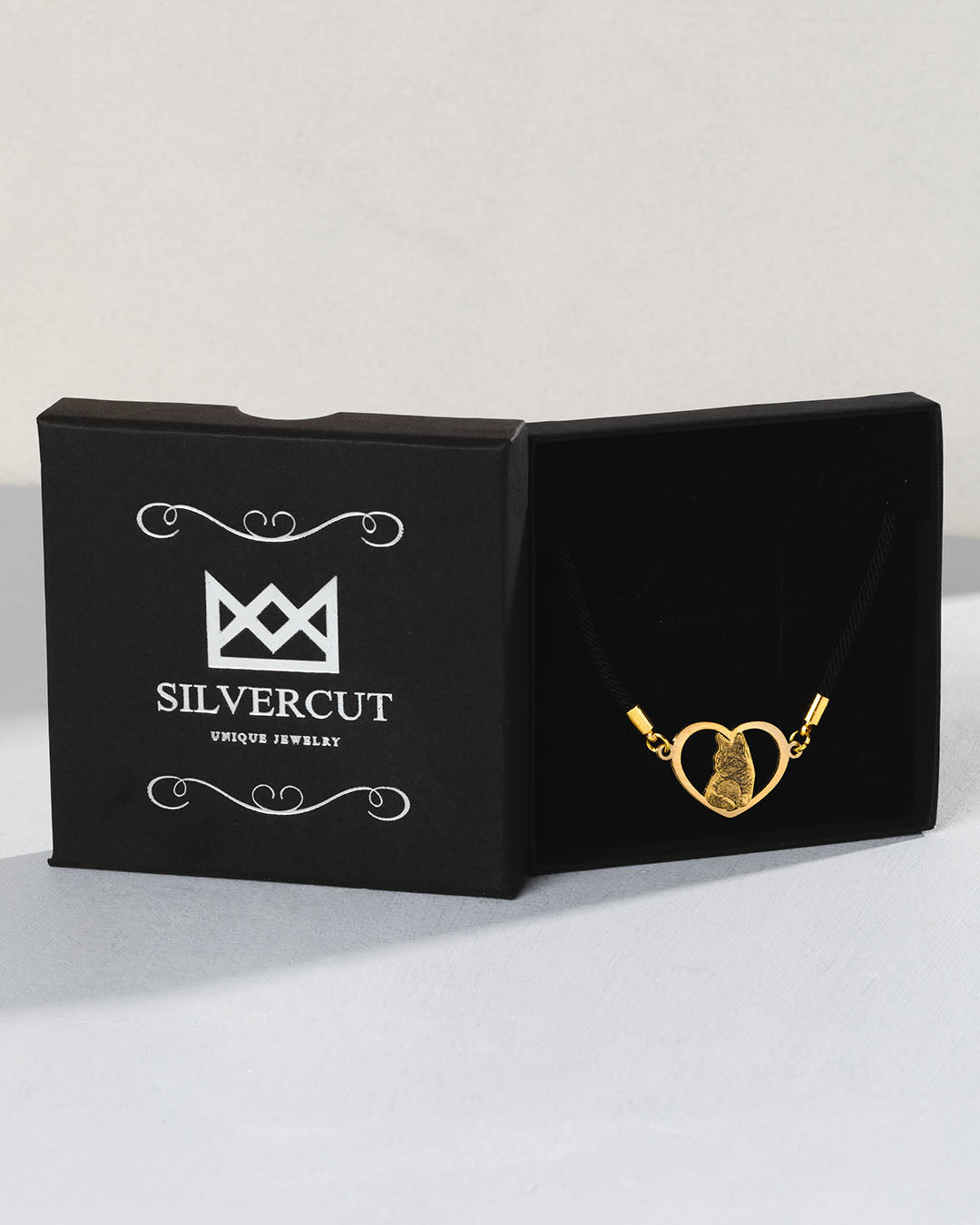 Silhuet Hjerte Armbånd