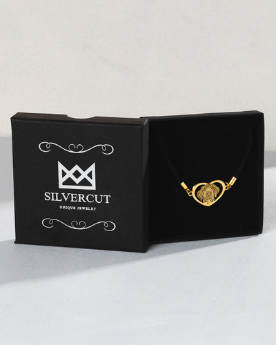 Silhuet Hjerte Armbånd