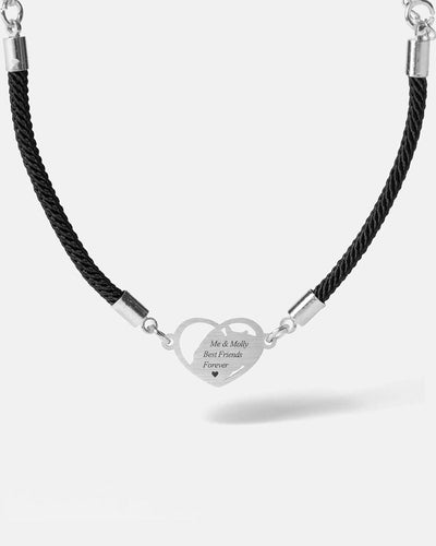 Silhuet Hjerte Armbånd