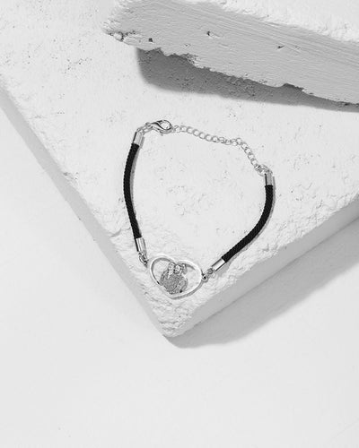 Silhuet Hjerte Armbånd