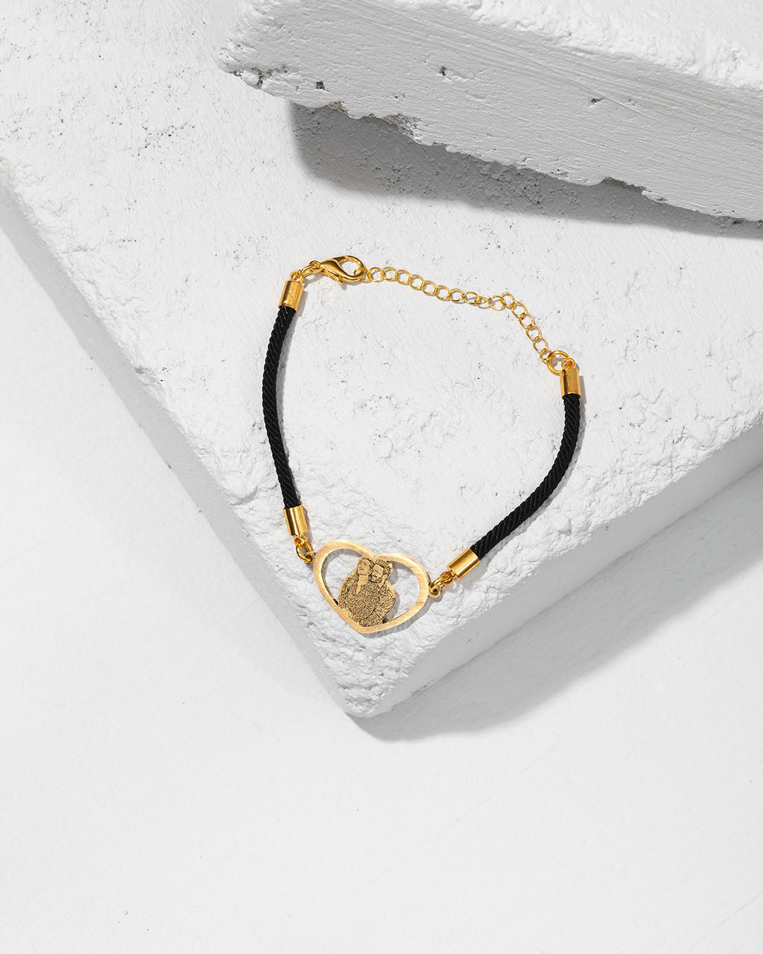 Silhuet Hjerte Armbånd