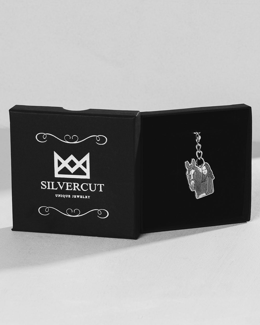 Silvercut Nøglering