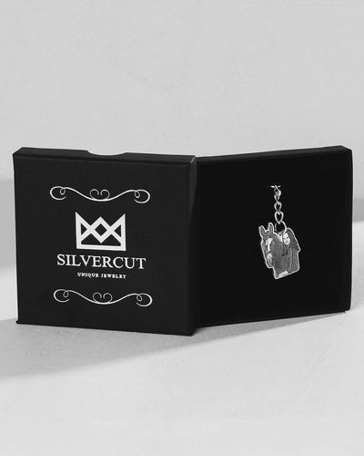 Silvercut Nøglering