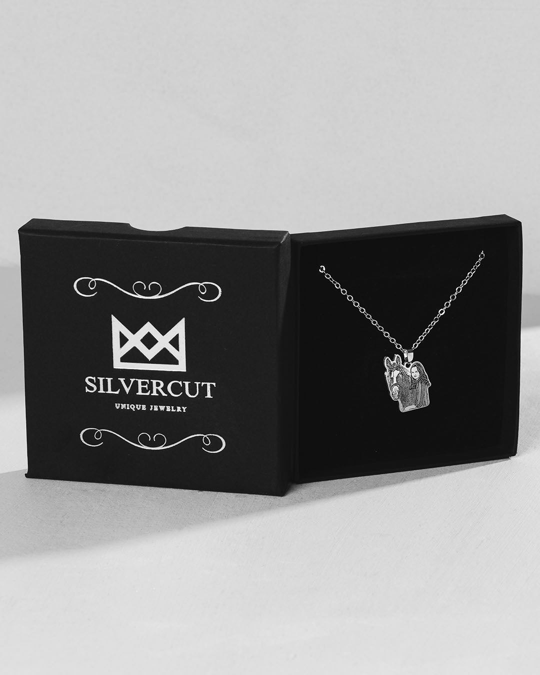 Silvercut Halskæde