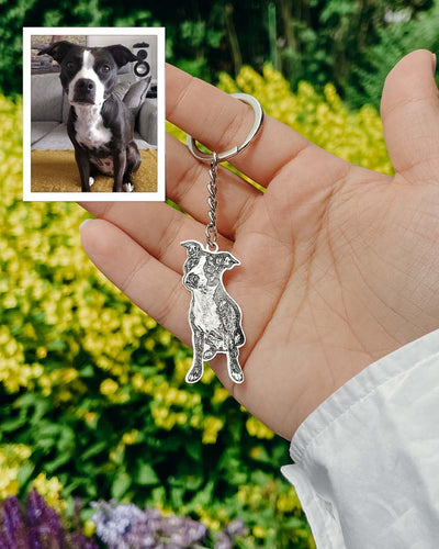 Silvercut Nøglering